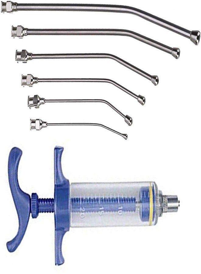 ويستيرن إرا محقنة تغذية يدوية للحيوانات الأليفة من ويسترن إيرا مع إبرة من الفولاذ المقاوم للصدأ، طقم كامل للطيور والكلاب والقطط والهامستر (50 مل) - Image 1